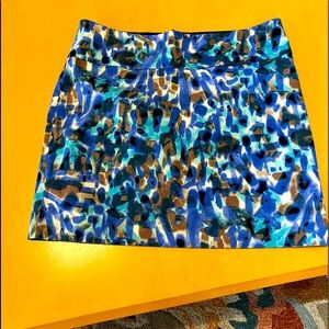Ann Taylor Mini Skirt with multiple colors